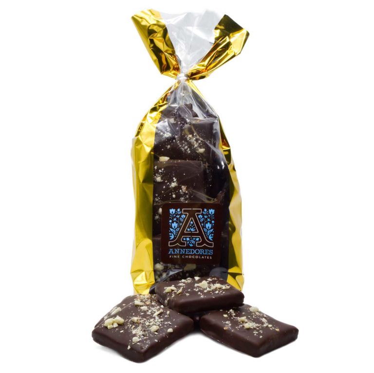 Dark Chocolate Covered Toffee Annedore's Fine Chocolates
