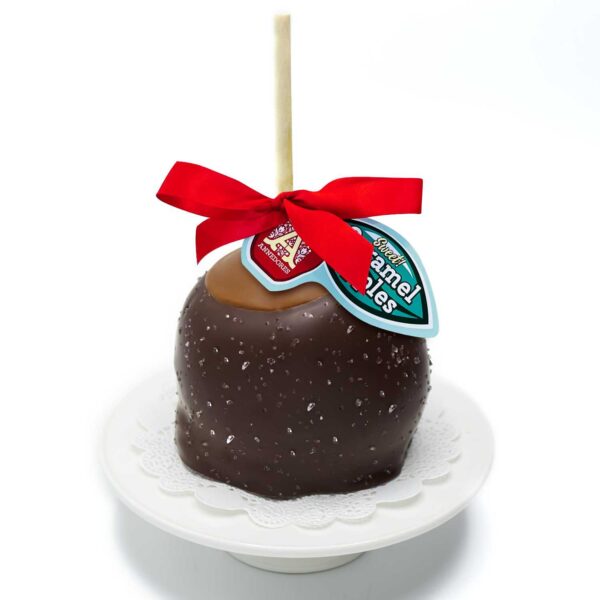 Salted Caramel Apple with Dark Chocolate