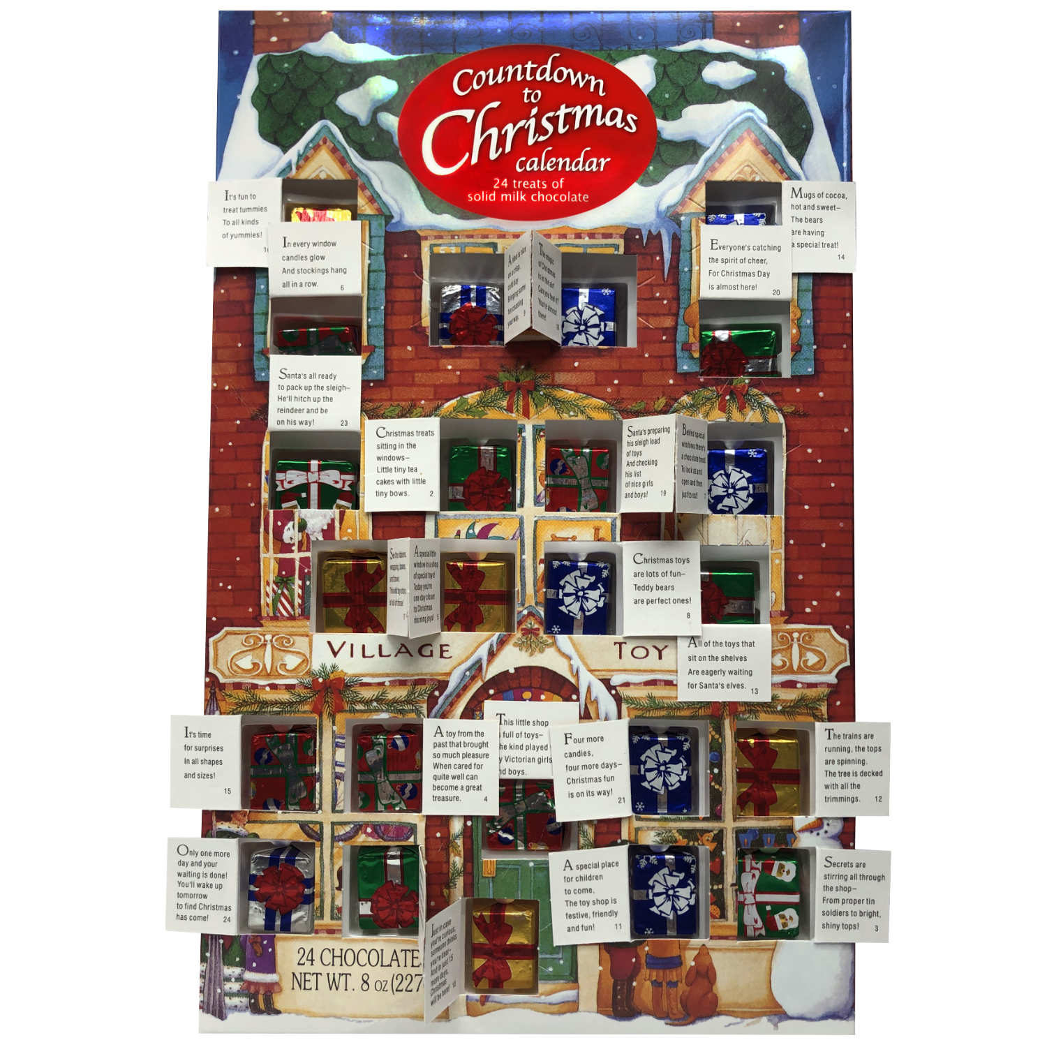 Countdown to Christmas Calendar - Annedore's Fine Chocolates