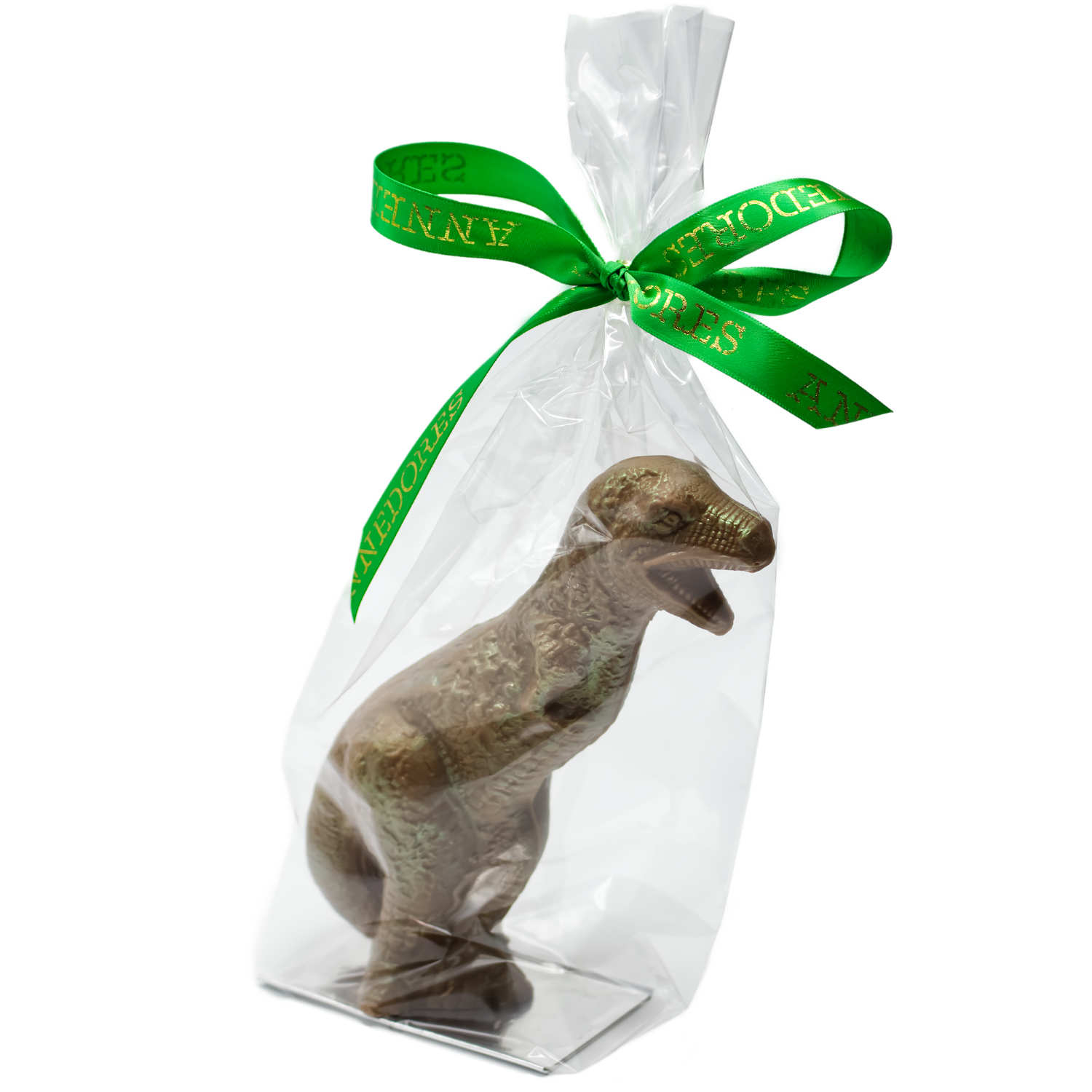 Massive Chocolate T-Rex Dinosaur in Bag with bow